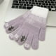 thumbnail image 1 of Gloves Fall And Winter Female Christmas Tree Warm Five-finger Touch Screen Winter Cold Cycling Students To Keep Warm, 1 of 7