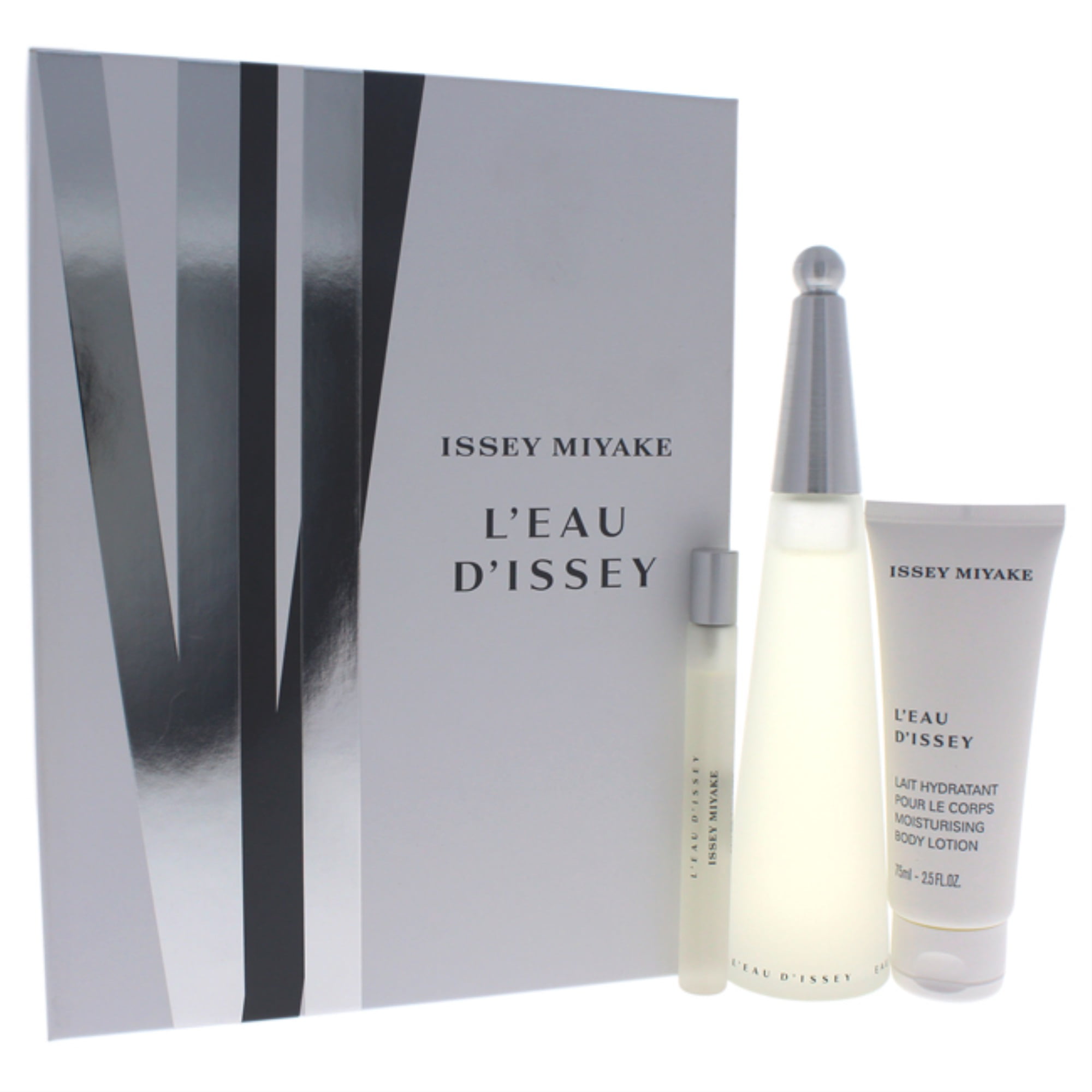 Leau Dissey by Issey Miyake for Women - 3 Pc Gift Set 3.3oz EDT Spray ...