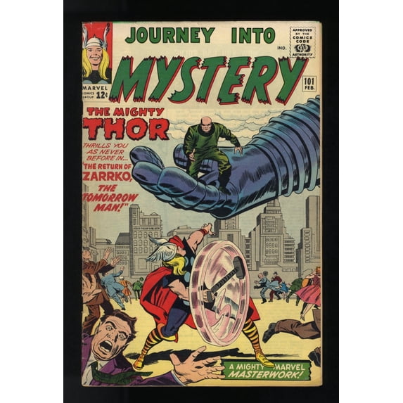 Journey Into Mystery #101 FN+ 6.5 Thor Zarrko The Tomorrow Man! Comic Book