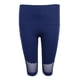 thumbnail image 2 of Las Mujeres Estiran El Bolsillo De Del Gimnasio Skinny Yoga Mid Shorts Half Pants azul marino, 2 of 9