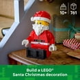 thumbnail image 5 of LEGO Up-Scaled Santa Minifigure - Building Toy for Boys & Girls, Ages 10+ - Christmas Craft for Kids & Adults - Holiday Decoration for Home - 40820, 5 of 9