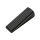 thumbnail image 1 of Tope de puerta Tope de puerta para piso Pared Alfombra Tope de puerta antirrayas Soporte de puerta en cuña para oficina Cocina Apartamento Hogar Negro, 1 of 8