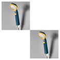 thumbnail image 1 of Yuarrent Cabezal de ducha presurizado de 3 engranajes, pulverizadora innovadora, accesorios de baño No.03 2piezas Yuarrent CBP158438, 1 of 5
