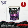 thumbnail image 7 of Transformers Party Supplies - 9oz Decepticons Cups 8 Count, 7 of 7