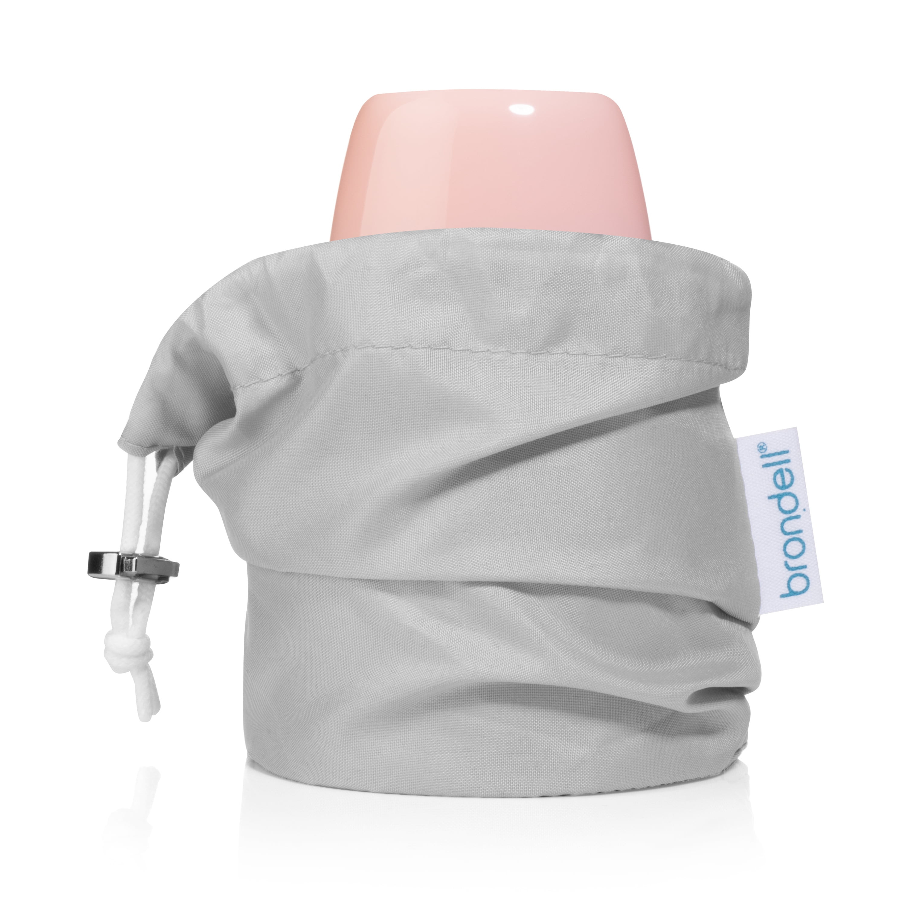 Brondell GoSpa Collapsible Plastic Travel Bidet with Retractable Nozzle, Pink
