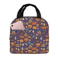 thumbnail image 1 of Fotbe Thanksgiving Turkey 2 Bolsa Térmica con Estampado y Forro de Aluminio Grueso Bolsa de Almuerzo con Bolsillo Frontal para Hombres y Mujeres, Ideal para Trabajo, Escuela, 1 of 8