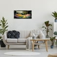 thumbnail image 3 of Stupell Industries Modern Meadow Path Landscape Painting Black Floater Framed Canvas Art Print Wall Art, 31 x 14, 3 of 10