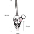 thumbnail image 3 of Lindo llavero de anime kawaii, Hello Kitty, My Melody, Kuromi, Keroppi, Badtz-Maru, Cinnamoroll, Pompompurin, 3 of 5