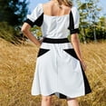 thumbnail image 4 of White Sleeveless Dress ladies dresses for special occasions women long dresses african dresses for woman, 4 of 6