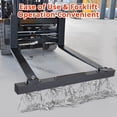thumbnail image 5 of Heavy Duty Magnetic Sweeper for Forklift, 48 Inch Magnet Bar, 120 lbs Lifting Capacity, Quickly Collects Nails, Bolts, Iron Chips, Metal Debris, 5 of 10