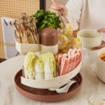 thumbnail image 4 of Cesta de drenaje para frutas y verduras Bandeja para ollas calientes Limpieza multifuncional Verduras, frutas 1 nivel, 4 of 7