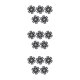 thumbnail image 4 of Greeniant 5Pcs Hiking Pole Basket Rubber Wheels Stick Mud Snowflake Protector Cap Ski Outdoor Telescope Hike Pads Camping Type1, 4 of 6