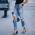 thumbnail image 2 of Sngxgn Women Wide Leg Jeans – Stretch Jeans High Waisted Trendy Jeans Y2K Pants(A,XL), 2 of 9