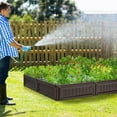 thumbnail image 3 of Gymax 2PCS 4 x 4 ft Raised Garden Bed Set Planter Box for Vegetable Flower Gardening, 3 of 10