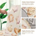 thumbnail image 5 of Yayeee 4 Pack Dining Chair Covers Stretch Parson Chairs Slipcovers Seat Protector, Pink Seashell, 5 of 6