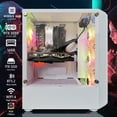 thumbnail image 4 of STGAubron Gaming PC Computer Desktop, AMD Ryzen 5 2600G up to 3.9G, GeForce RTX 3050 6G, 16G DDR4, 1T SSD, WiFi 6, BT 5.2, RGB Fan x4, Windows 11 Home, 4 of 5