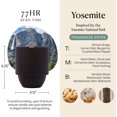 thumbnail image 3 of Bougie Parfumée Paddywax Parks dans un Pot en Céramique Texturée Réutilisable avec Mèche en Bois Craquelée, Bougie de Soja à Combustion Propre avec Env. 77 Heures de Combustion, Bougies-Cadeaux Décoratives pour la Maison, Yosemite, 11 oz, 3 of 8