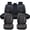 Black & Red Lines, variant on Fit for CHEVROLET BOLT EUV 2022, Gray Car Seat Covers, Waterproof Leather Full Set of 5 Seats Wear Resistance Beautify Interior, Pet Car Seat Covers