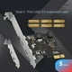 thumbnail image 3 of PCI Express X1 A USB 3.0 5 Gbps Tarjeta de Expansión Tipo C de 2 Puertos Controlador Adaptador de Concentrador VIA Chip para PC de Escritorio, 3 of 5