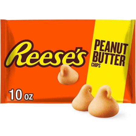 Pack Of 2 Reese's Peanut Butter Baking Chips, 10 oz (Package May Vary)