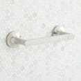 thumbnail image 3 of Signature Hardware 951357 Lentz Wall Mounted Pivoting Toilet Paper Holder - Nickel, 3 of 7