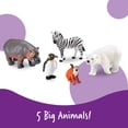 thumbnail image 2 of Learning Resources Jumbo Zoo Animals, Preschool Toys, Ages 2+, 2 of 6