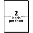 thumbnail image 5 of Avery Shipping Address Labels, Inkjet, 250 Labels, Half Sheet Labels, Permanent, TrueBlock (5-pack 8126), 5 of 5