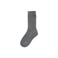 thumbnail image 4 of MeMoi Boys' Essential Ribbed Mercerized Cotton Crew Socks - Boys - Male, 4, Black, 4 of 4
