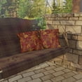 thumbnail image 4 of Outdoor Pillow In Jacobean Pattern, 4 of 4