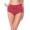 thumbnail image 3 of Comfort Choice Plus Size 5-Pack Tag-Free Full Coverage Cotton Brief, 3 of 6