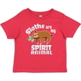 thumbnail image 3 of Inktastic Sloths Are My Spirit Animal with Cute Sloth Illustration Boys or Girls Baby T-Shirt, 3 of 5