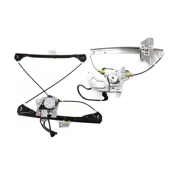 KarParts360 For Pontiac Grand Am 1999-2005 Window Regulators Front and Rear, Passenger Side | Pair | Power | With Motor | Replacement For GM1351122, GM1551104 | 22702138, 22730702