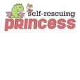 thumbnail image 2 of CafePress - Self Rescuing Princess Infant Bodysuit - Baby Light Bodysuit, Size Newborn - 24 Months, 2 of 4