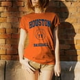 thumbnail image 6 of Houston Classic Baseball Arch Basic Cotton T-Shirt - X-Large - Orange, 6 of 6
