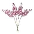 thumbnail image 2 of Christmas Faux&nbsp;Flowers Christmas Glitter Berries Stems 7.8Inch Artificial Christmas Picks For Christmas Tree Ornaments DIY Xmas Wreath Crafts Holiday And Home Decor Indoor, 2 of 7