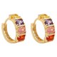 thumbnail image 1 of Pendientes de joyería – Pendientes de latón con circonita cúbica y cristales de moda para mujeres y niñas, 1 of 5