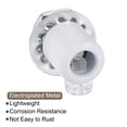 thumbnail image 4 of Uxcell Metal Cable Glands Cord Grips Screw Lock for Wiring Ceiling Lamp White 6 Pack, 4 of 5