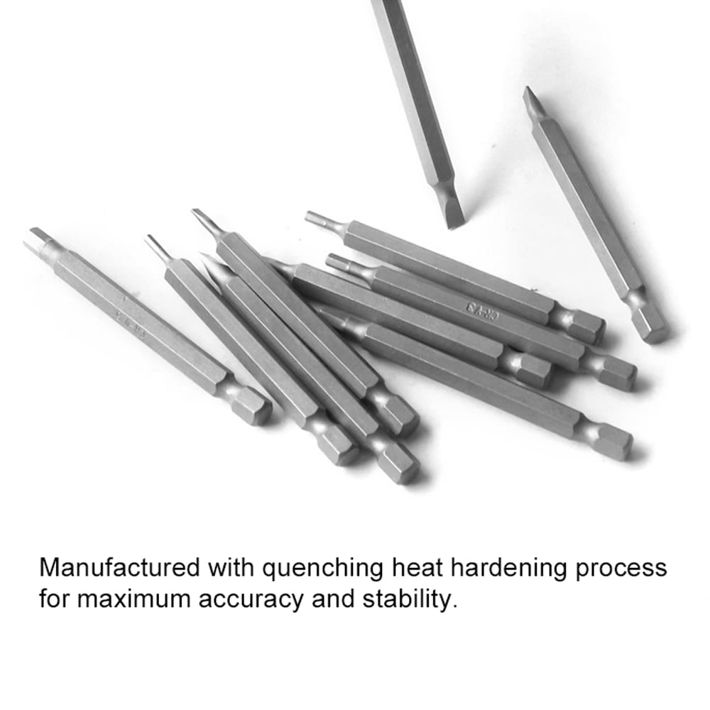 Electric Drill Bit Set,Batchhead Drill Kit Carbon Steel Drill 75mm Carbon Steel Set Hand Batchhead Hand Batchhead Drill 50pcs Huiop Qahm Laoshe Buzhi