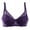 Purple, variant on Spdoo Push Up Bras for Women Floral Lace Underwire Bra