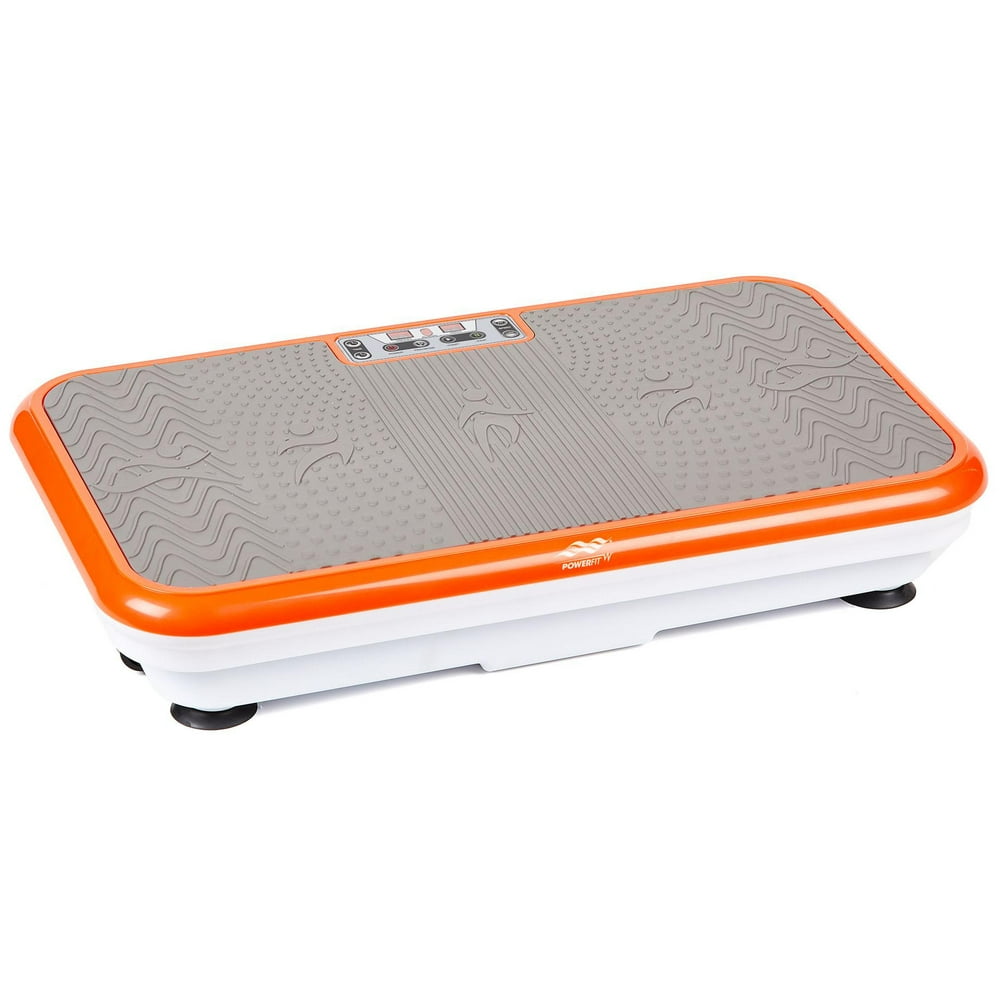 PowerFit Elite Vibration Platform with Exercise Bands and Remote Model