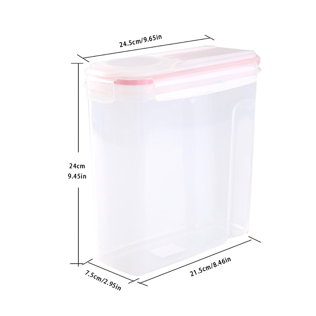 Snacks Fresh Keeping Box Cereal Dispenser Airtight Food Storage