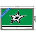 thumbnail image 3 of NHL Dallas Stars - Logo 21 Wall Poster, 14.725" x 22.375", Framed, 3 of 3
