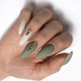 thumbnail image 4 of LILYCUTE 7ML Esmalte De Gel De Uñas Efecto Mate Color Verde Soak Off UV Arte Gris Azul Nude Básico, 4 of 4