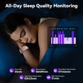 thumbnail image 4 of MJSHUN Fitness Tracker Wristband, Smart Bracelet for Men Women, 24/7 Health Monitoring & Sleep Tracker with Stress, SpO2, HbA1c, GPS running tracking,40 Days Battery,170 Sports Modes,Sub-Free 2 Bands, 4 of 10