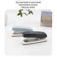 thumbnail image 3 of Stapler, Portable Small Stapler 20 Sheets Capacity Non Slip Stapler Ergonomic Design Office Stapler With Rotatable Head For Stapling Documents Or Paper, 3 of 8