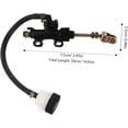 thumbnail image 2 of HUGFEGWE Rear Brake Cylinder High-performance Motorcycle Brake Pump for Safe Driving CA919-132698, 2 of 9