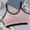 Purple, variant on Women Sports Bra Cotton Bralettes Seamless Spaghetti Straps Padded Bras