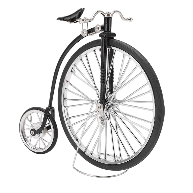 MODOLO DE BICICLETA, Juguetes para bicicletas de Cubierta Diseño Retro 6.5x7.1in Bricolaje Interesante de Ruedas Pequeñas Grandes Para Estanterías para Regalos de CumpeameSos