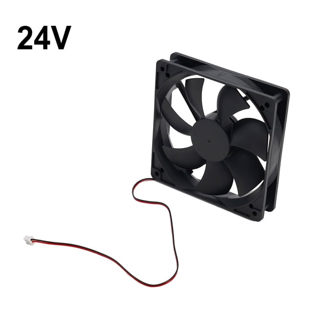 BTOER Durable Dual Ball Bearing Brushless PC Cooler Cooling 12025 Computer Fan
