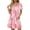 Hot Pink, variant on Uaswgudfs ​Women's Short Sleeve V-Neck Midi Dress​ - Casual Summer A-Line Silhouette with Front Pockets, Versatile for Social Occasions Black L